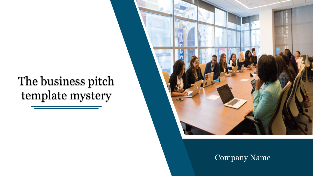 business pitch template-The business pitch template mystery